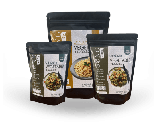 บะหมี่ผัก สูตรดั้งเดิม